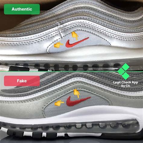 fake vs real nike air max 97|nike air max 97 reddit.